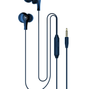 Audífonos Maxell In Ear Estéreo MaxBuds Con Microfono Azul